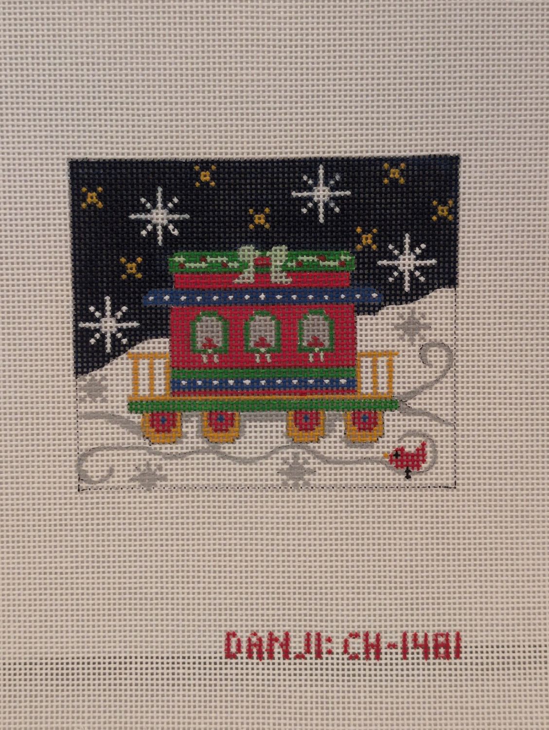 Train Caboose Ornament