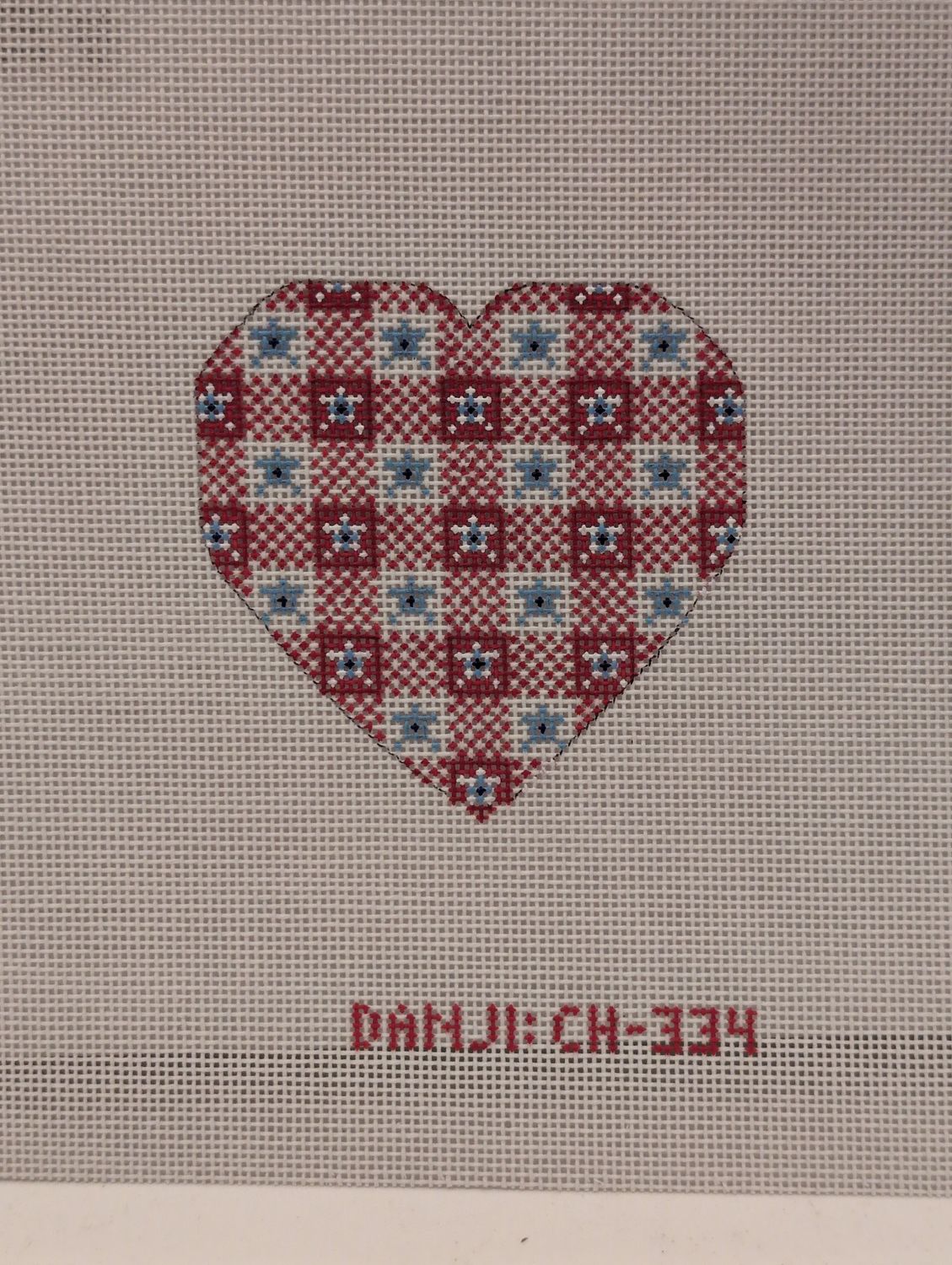 Red and Blue Heart