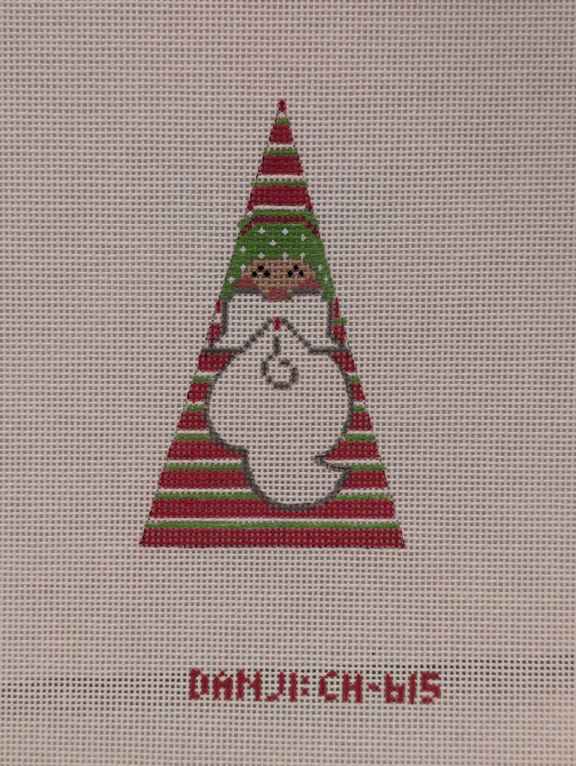 Horizontal Stripes Santa - Triangle