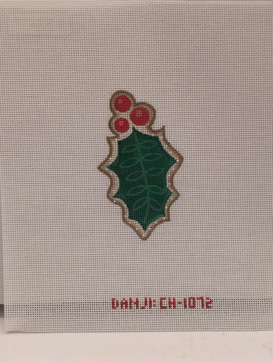 Christmas Cookie - Holly Leaf