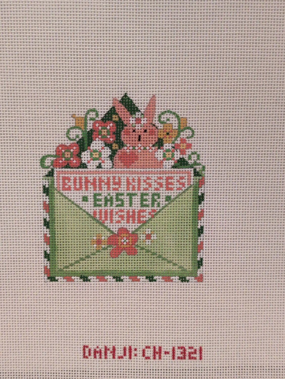 Bunny Kisses Easter Wishes Letter
