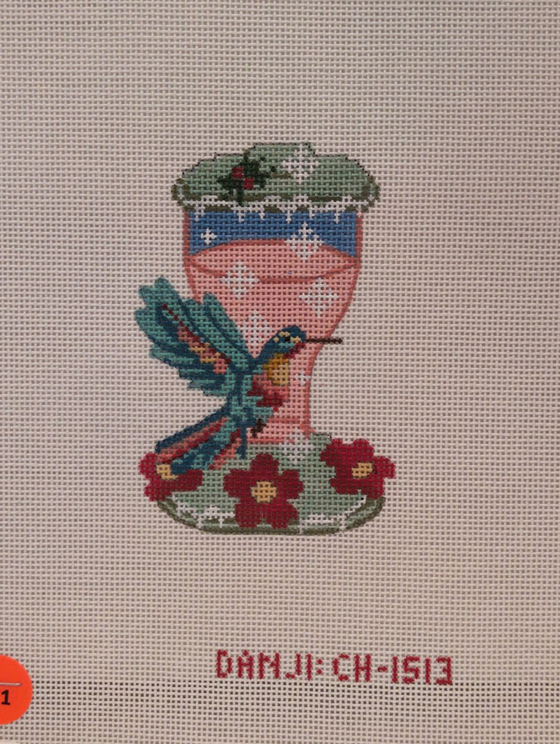 Bird Feeder - Hummingbird - stitchguide available