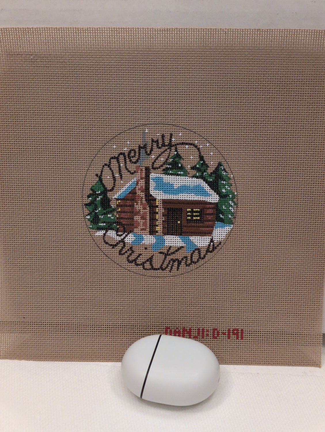 Merry Christmas Log Cabin