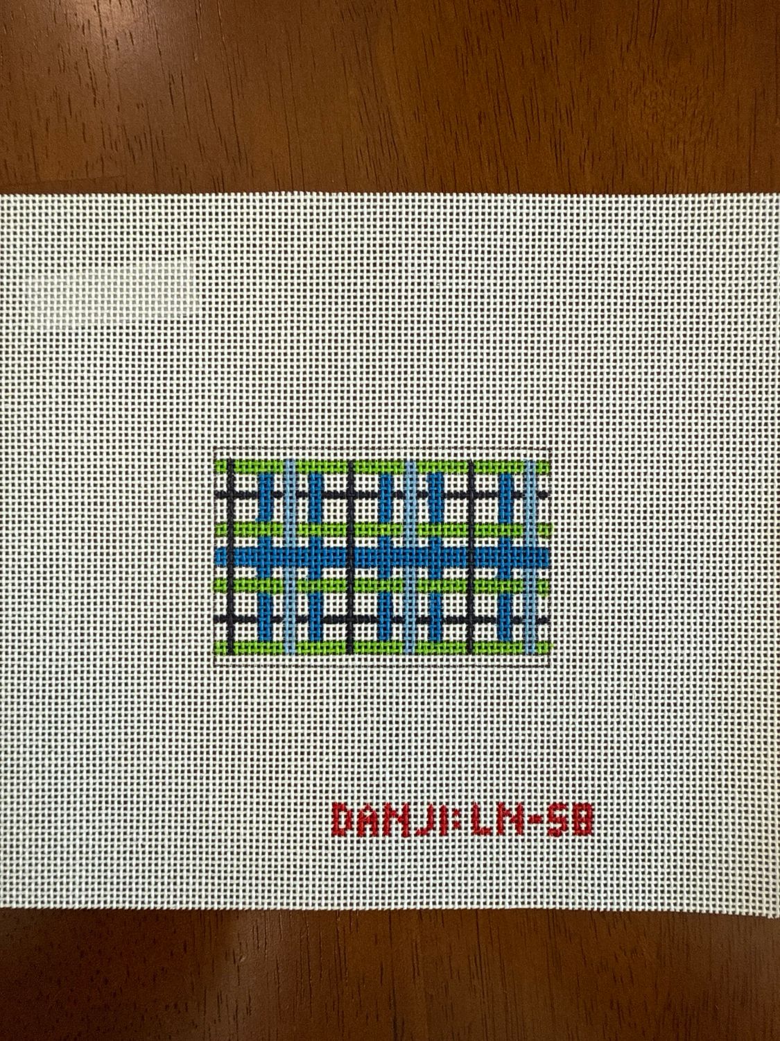 Blue and Green Wallet Insert