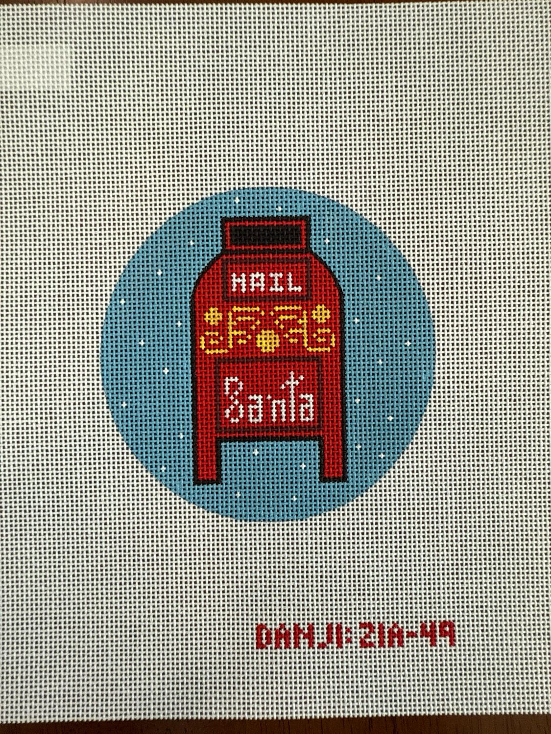 Santa Mailbox Ornament