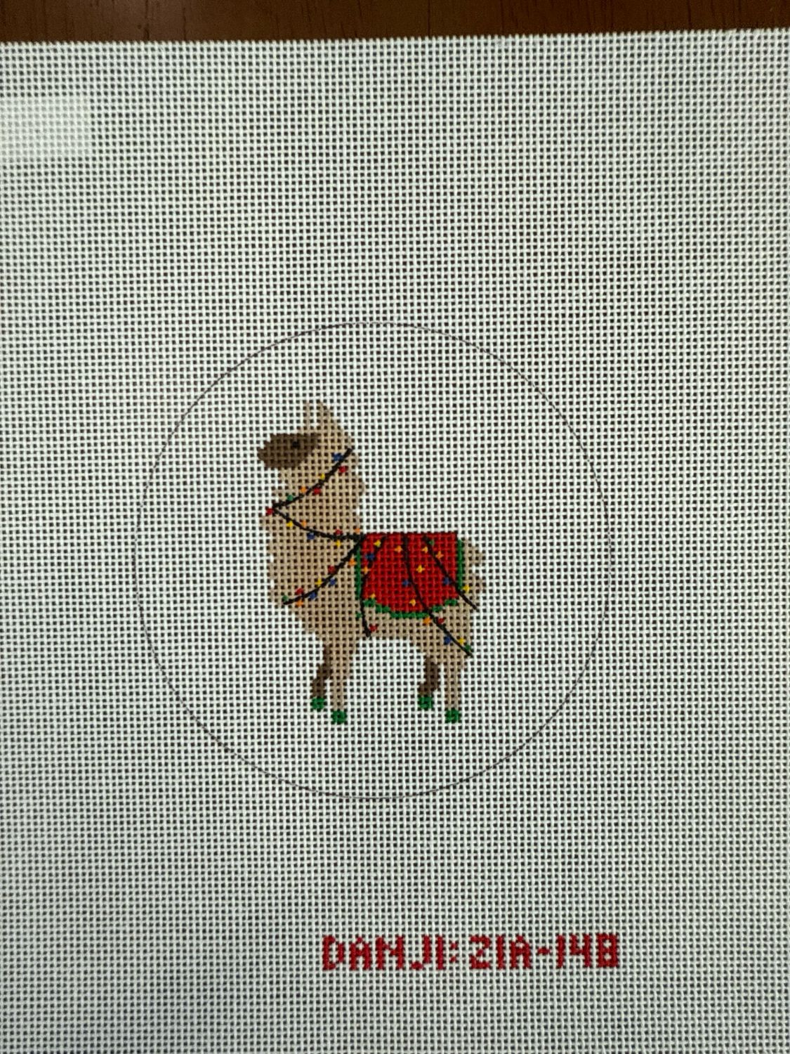 Llama Christmas Lights