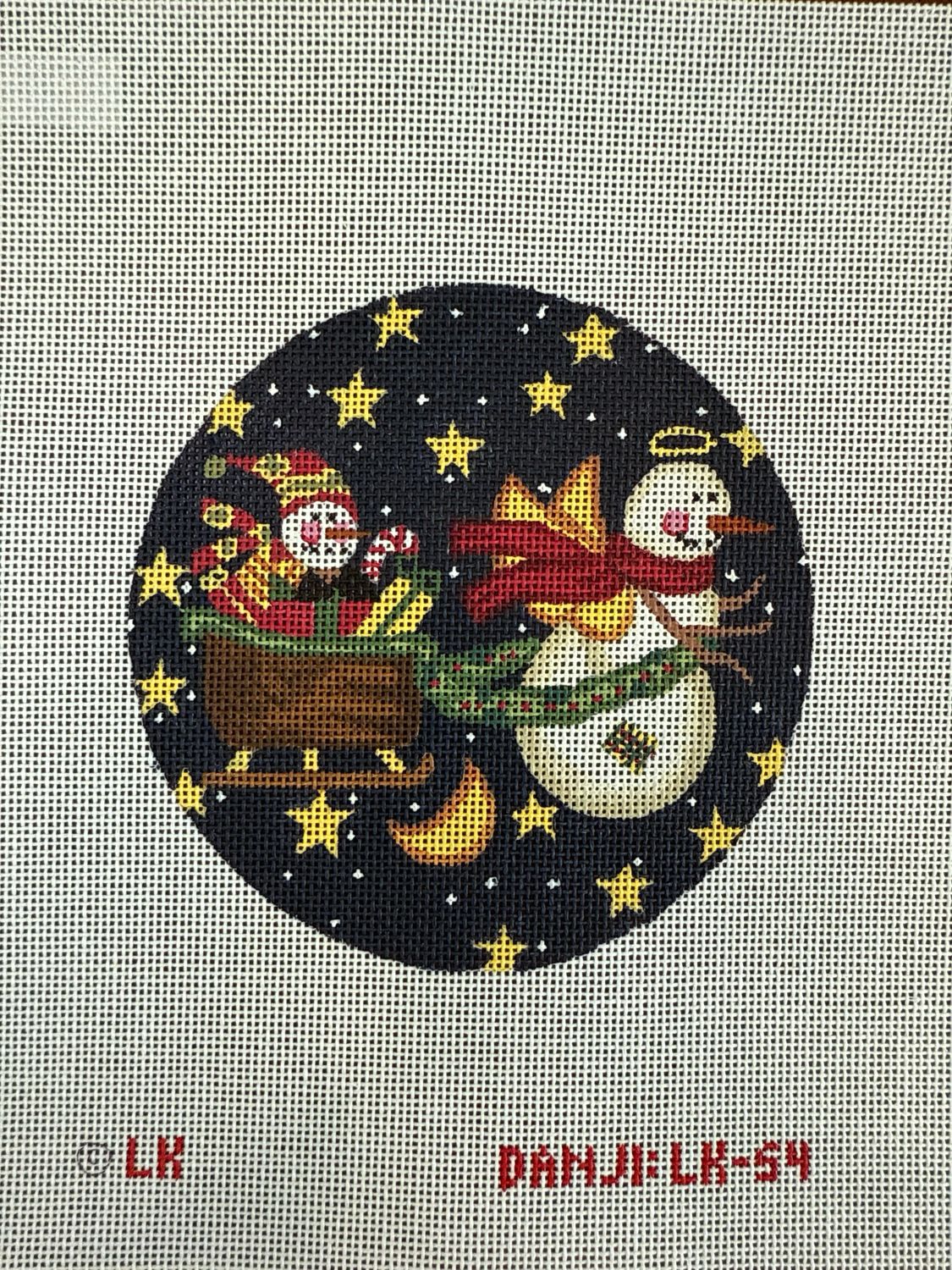 Flying Snowman Ornament