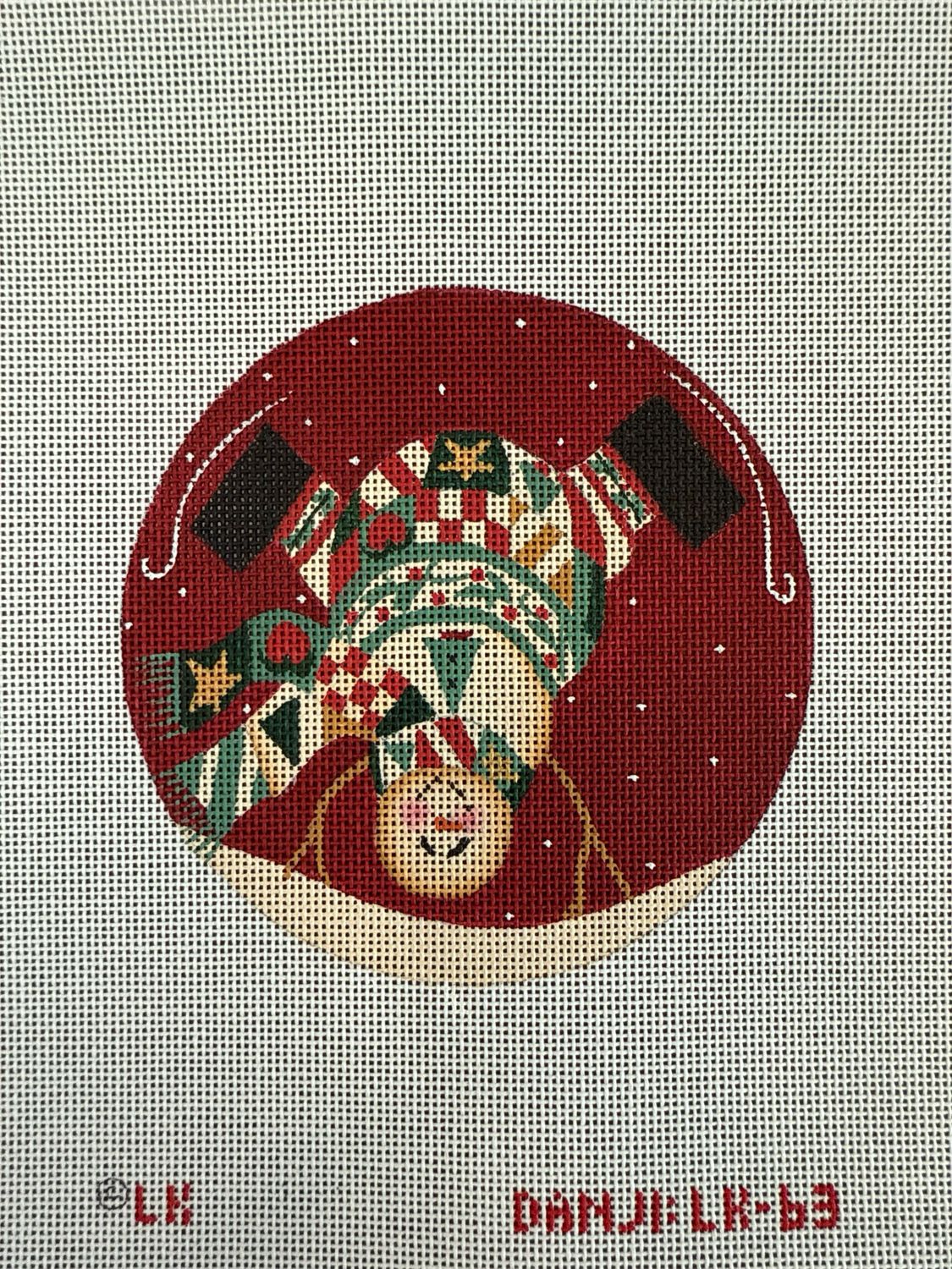 Tumbling Snowman 2 Ornament