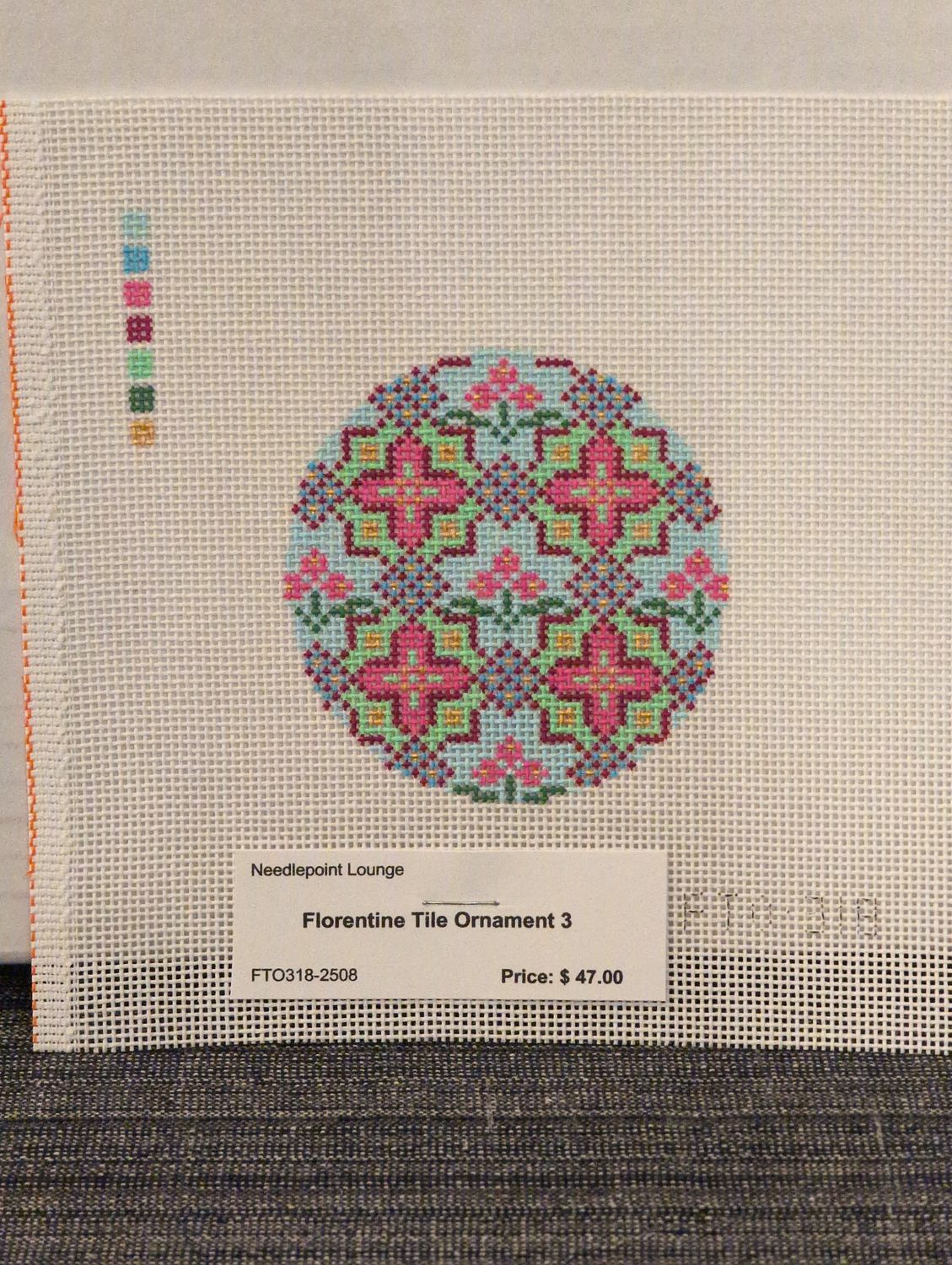 Florentine Tile Ornament 3