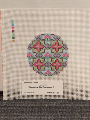 Florentine Tile Ornament 3