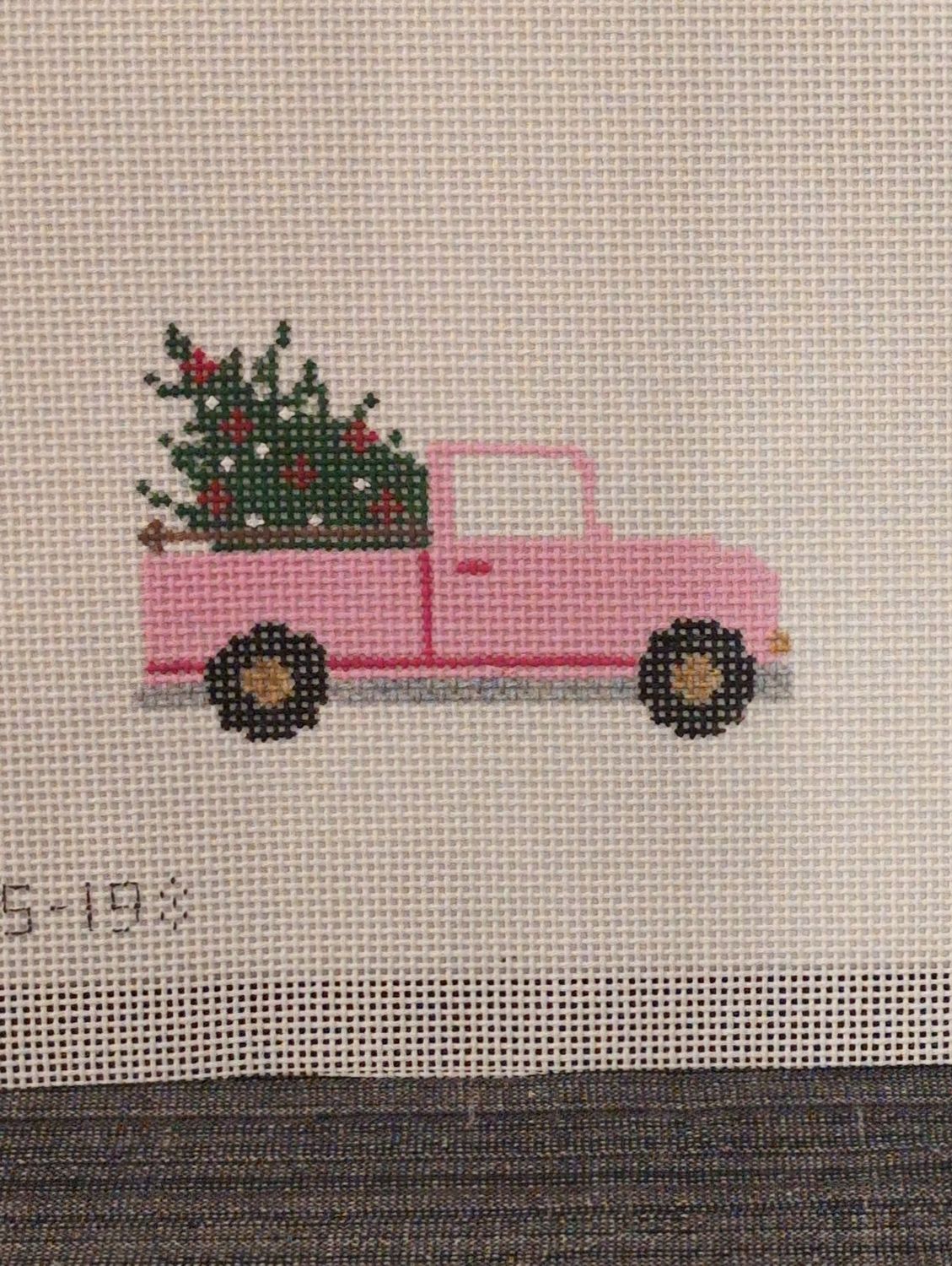 Pink Christmas Truck with SG