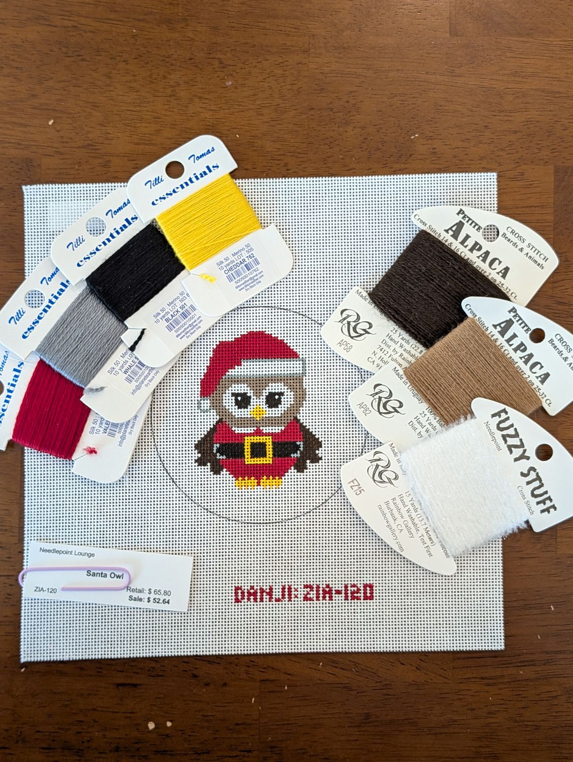 Santa Owl Kit