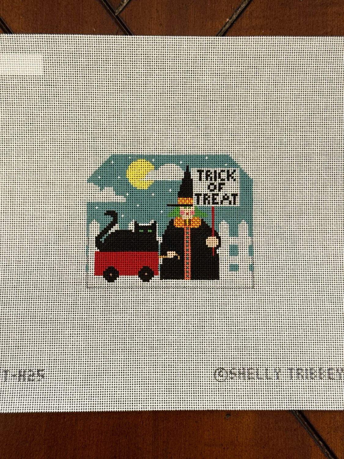 Trick or Treat Witch 4.25” x 3.5” 18M