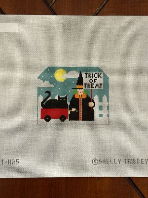 Trick or Treat Witch 4.25” x 3.5” 18M