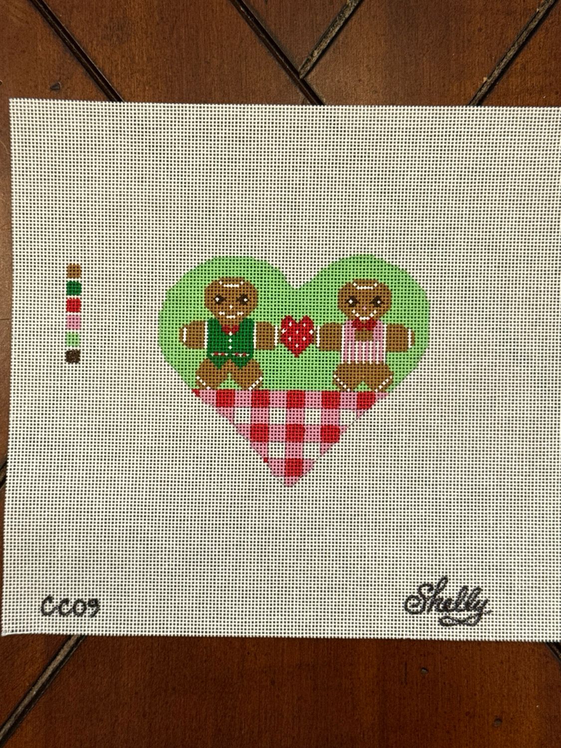 Gingerbread Couple 4.5” x 3.75”