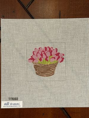 Basket of Tulips 3” x 3” 18M