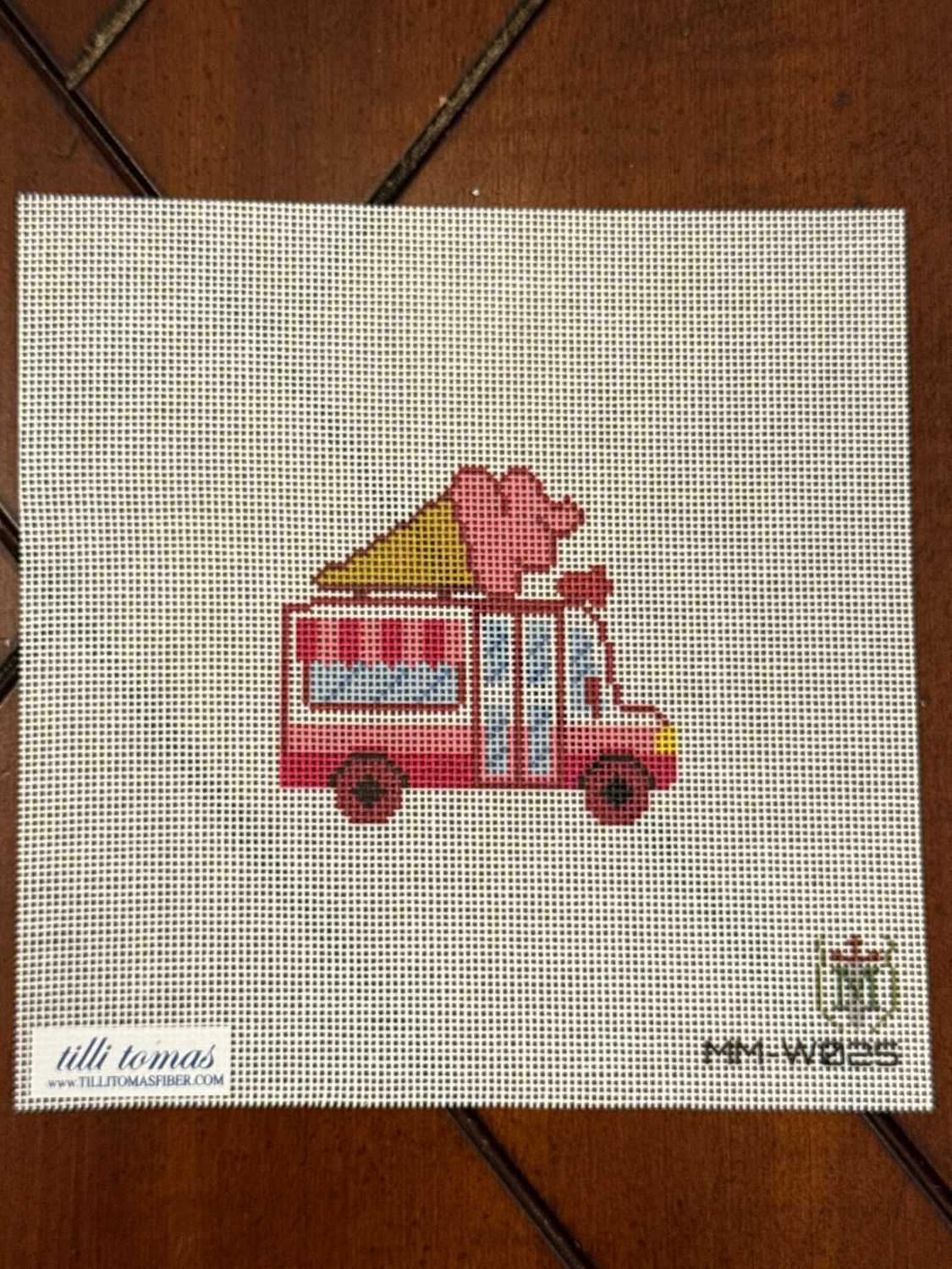 Ice Cream Truck 4” x 4” 18M