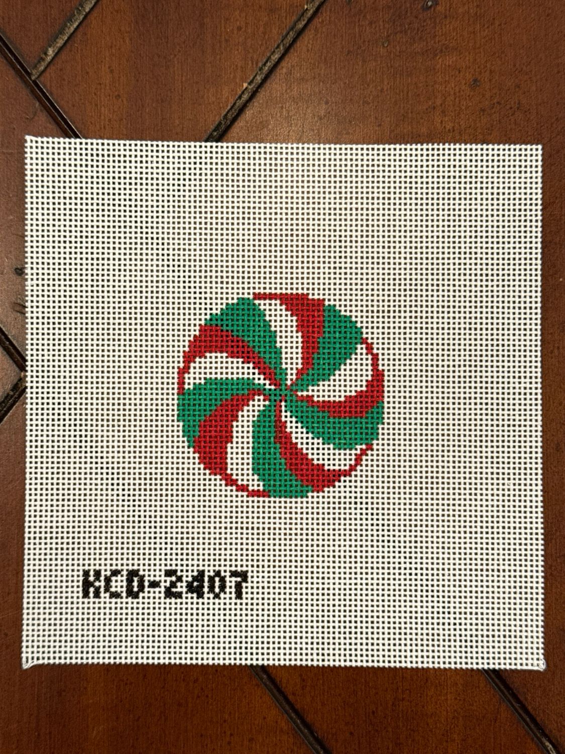 3” Red and Green Mint