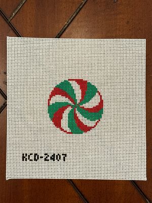 3” Red and Green Mint