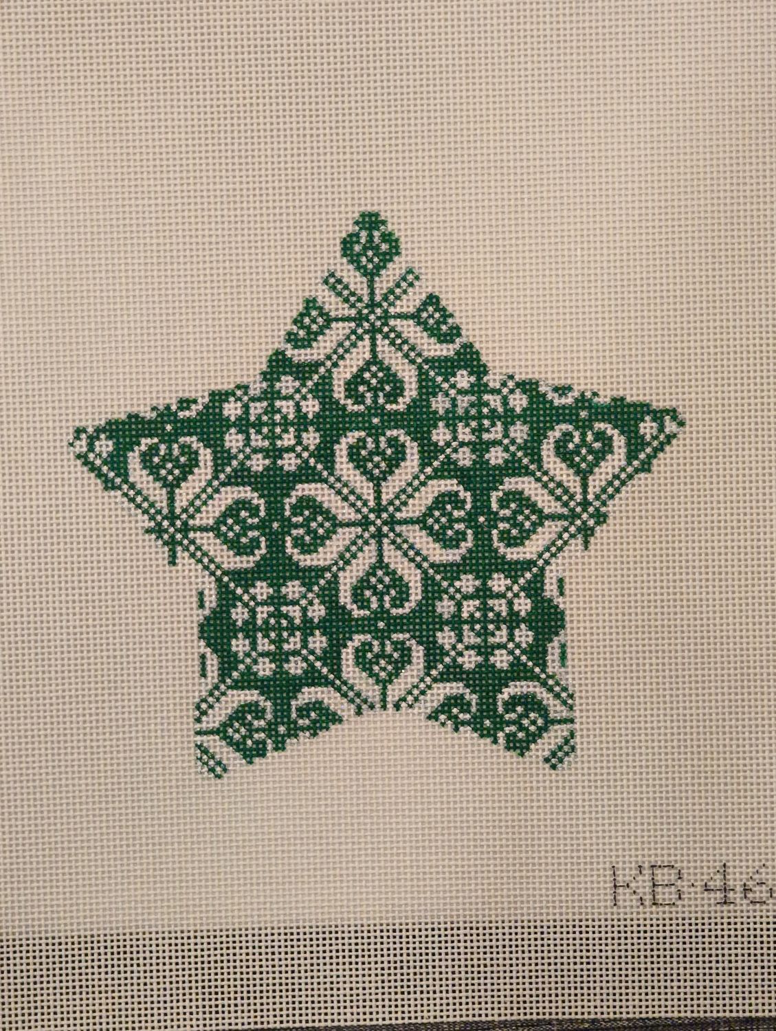 Green Nordic Star All Over