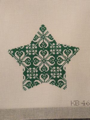 Green Nordic Star All Over