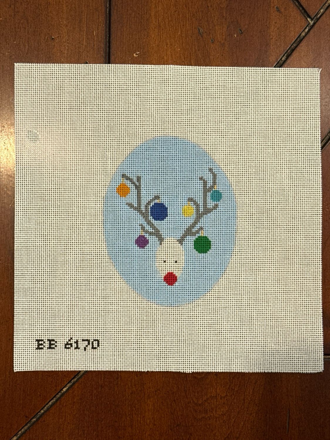 Reindeer Face Vertical
