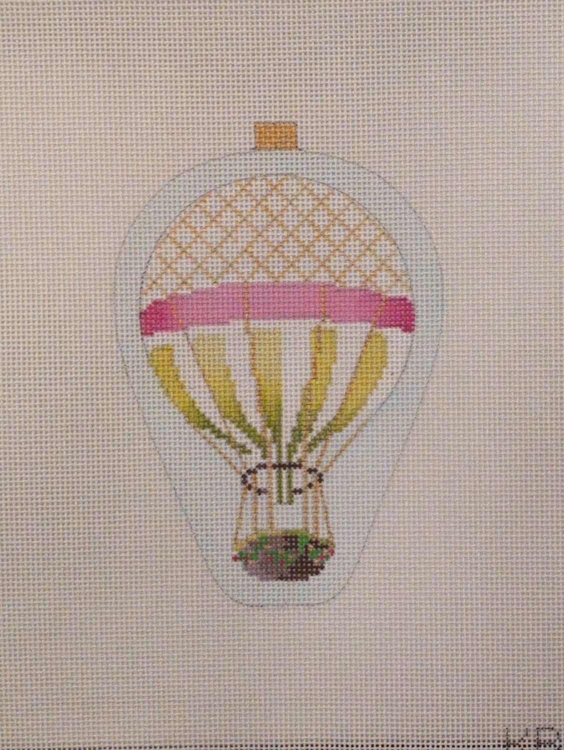Mini Balloon - Gold Stripe