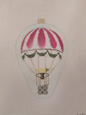 Mini Balloon - Pink Stripe