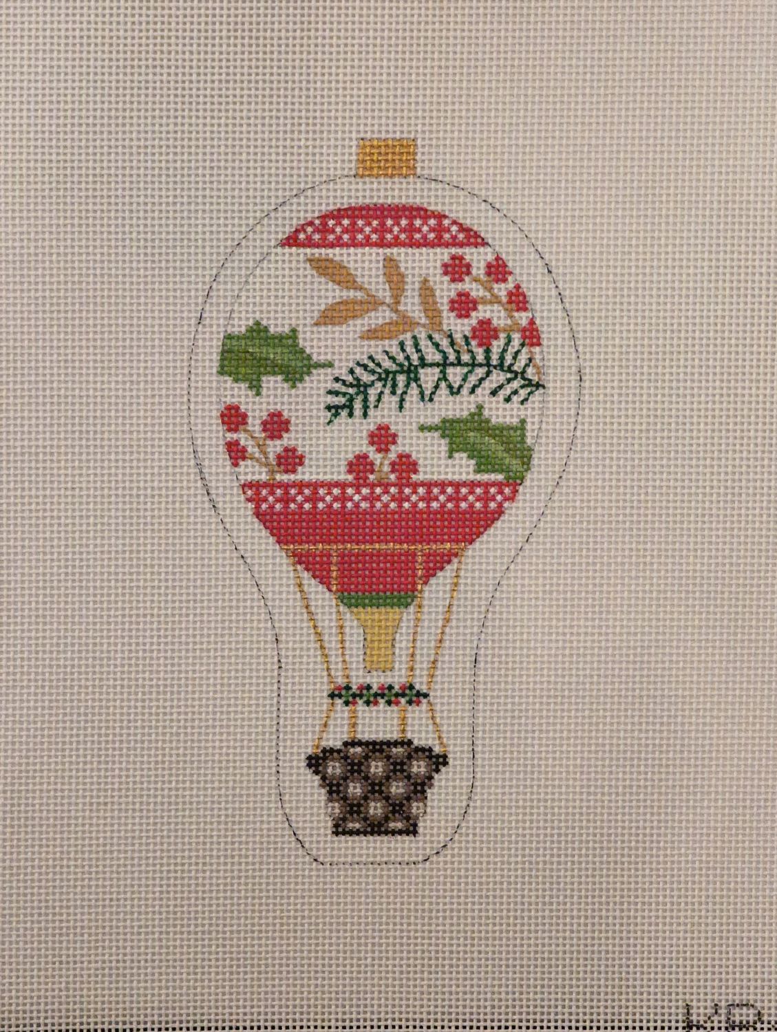Holiday Balloon - Red Berries