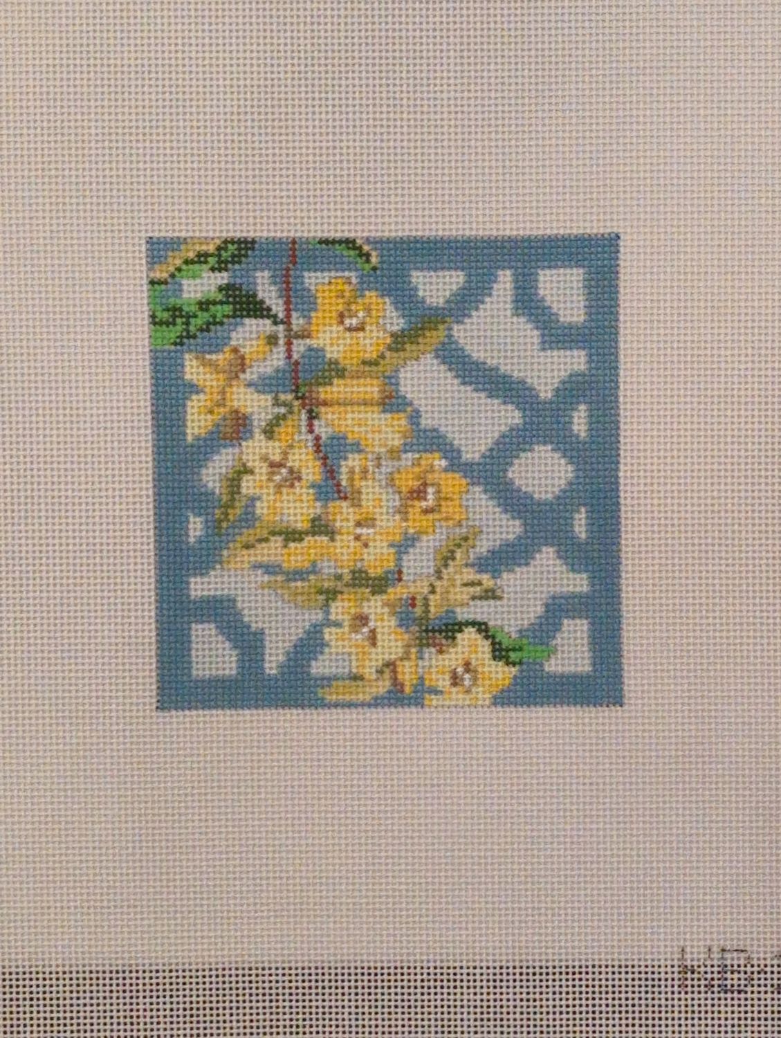 Trellis Coaster - Carolina Jasmine