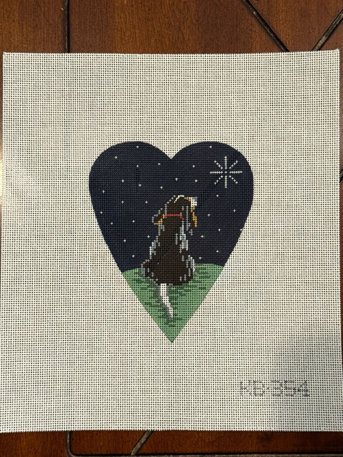 King Charles Spaniel Midnight Heart