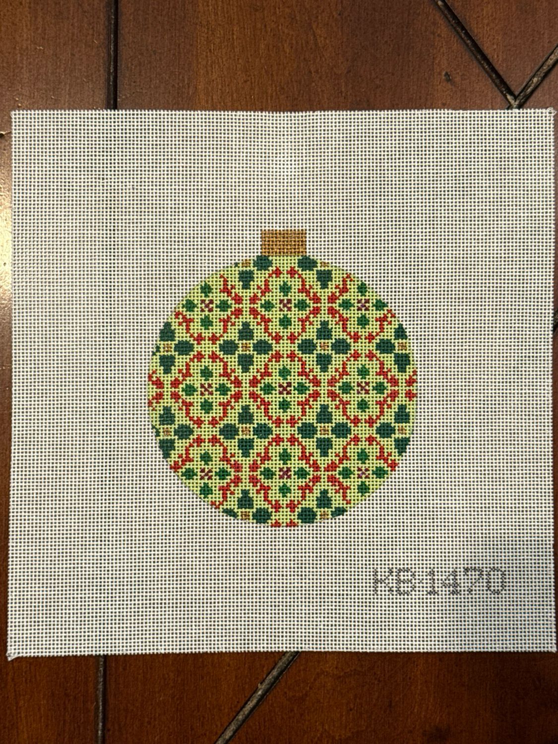 Florentine Bauble - Red/Green