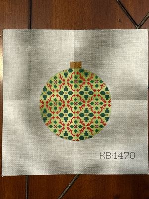 Florentine Bauble - Red/Green
