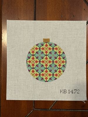 Florentine Bauble - Mint/Red