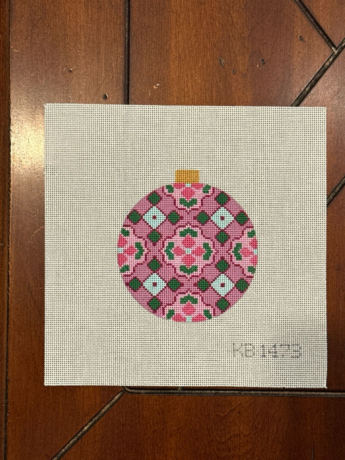Florentine Bauble - Pink/Purple