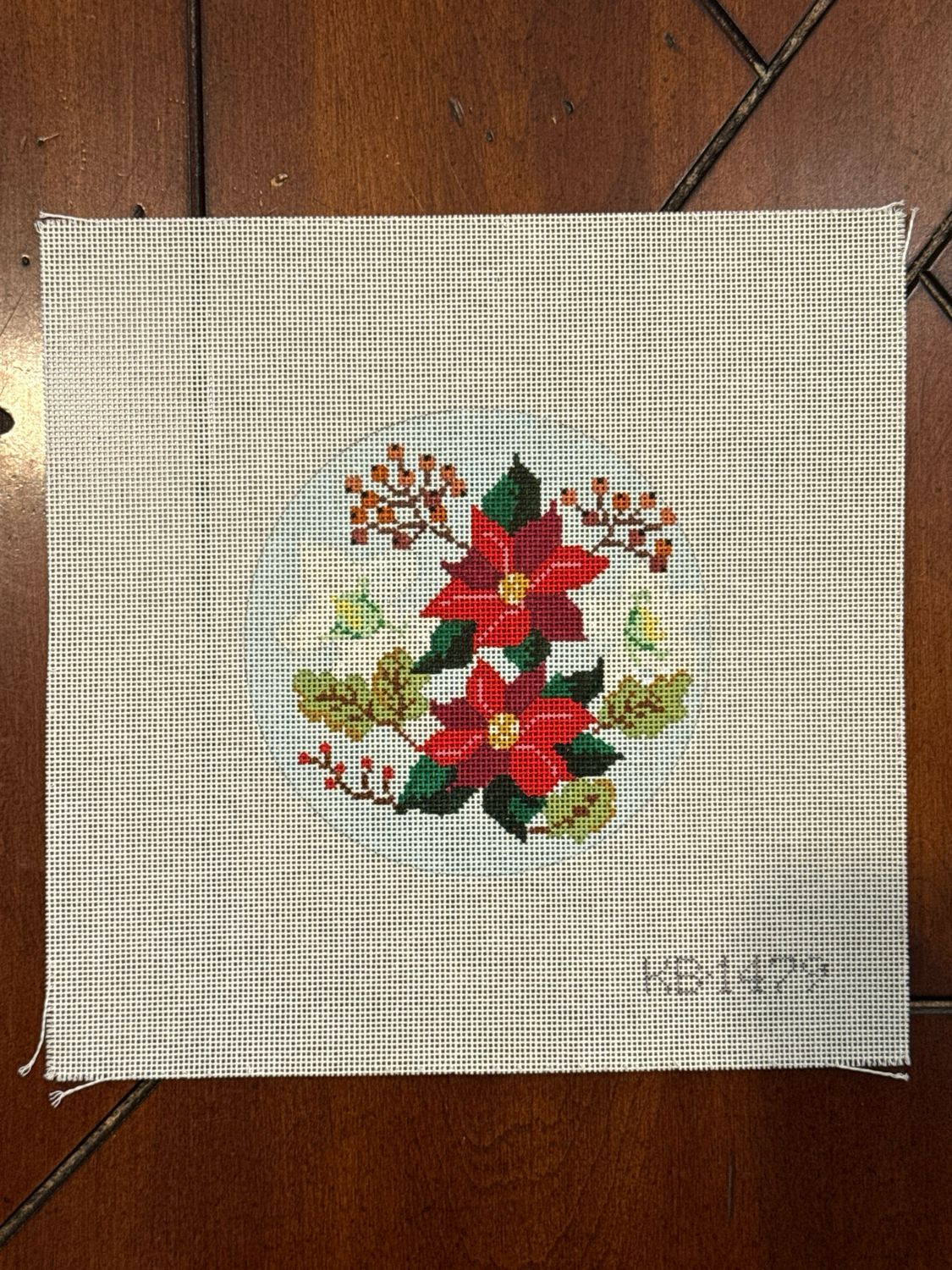 Winter Floral Round