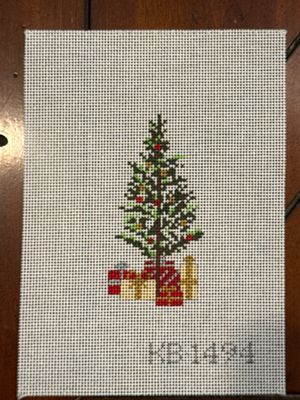 Retro Ski - Christmas Pine Tree