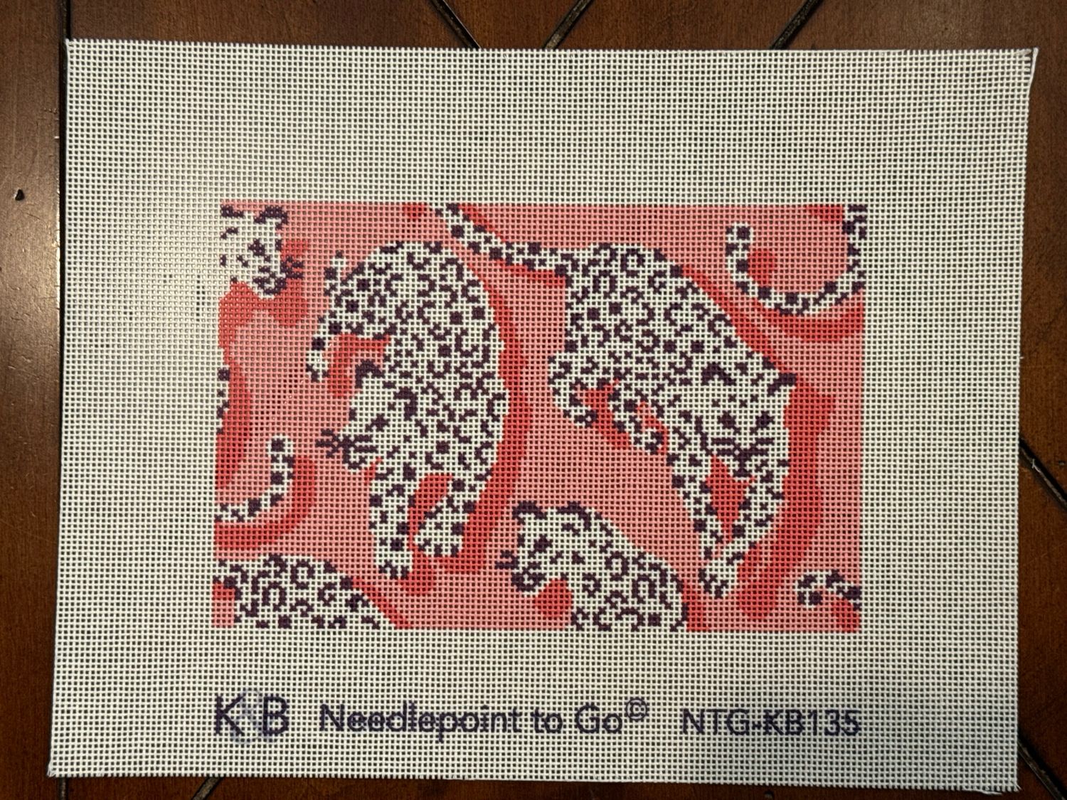 Leopard Clutch - Pink