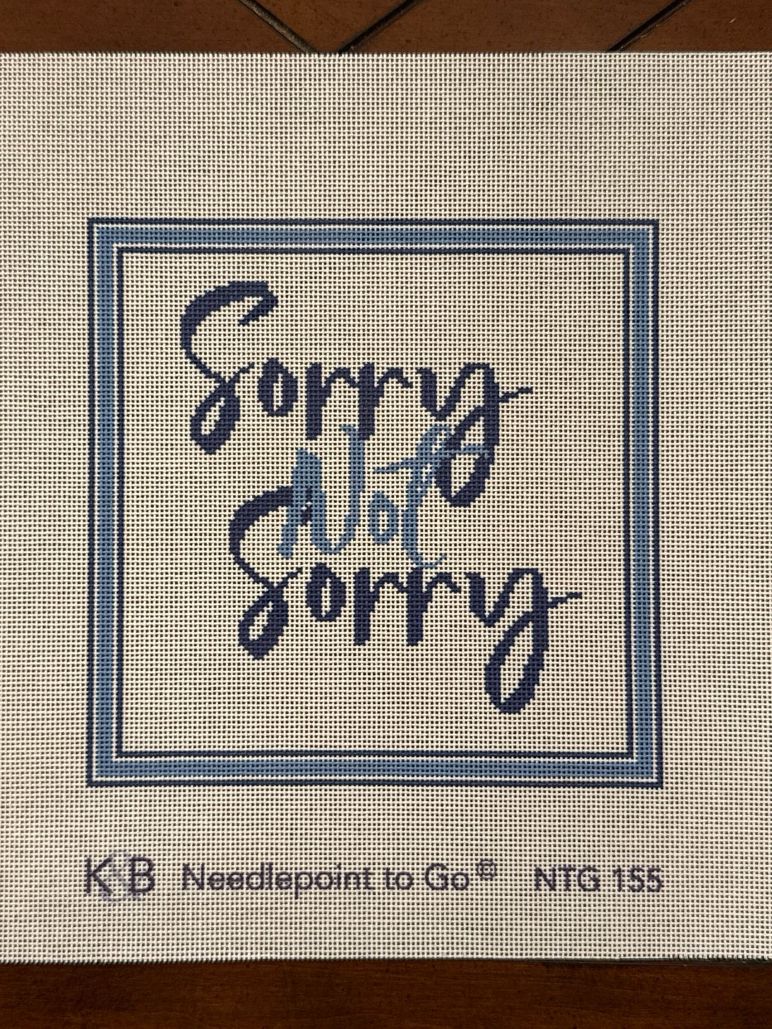 Sorry Not Sorry 13 count