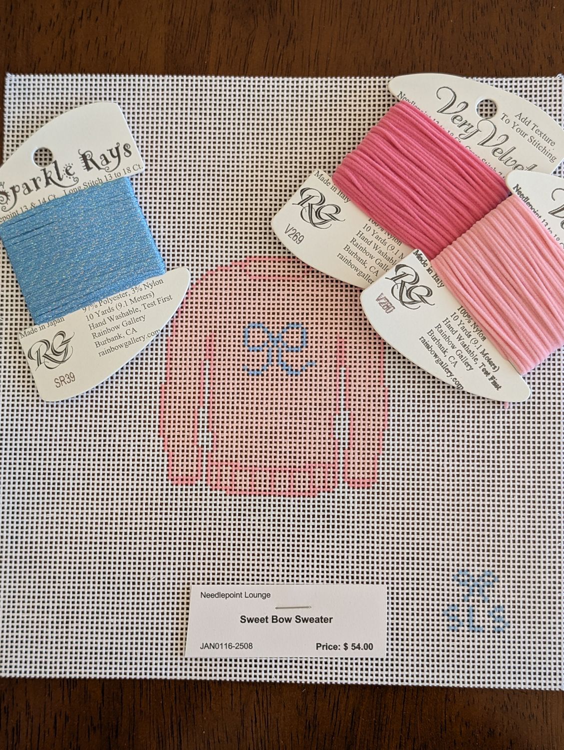 Sweet Bow Sweater Kit