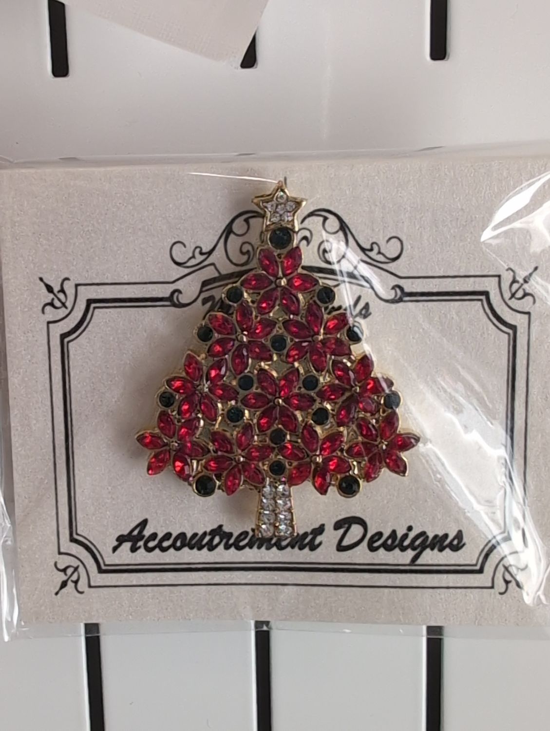 Poinsettia Christmas Tree Needle Minder