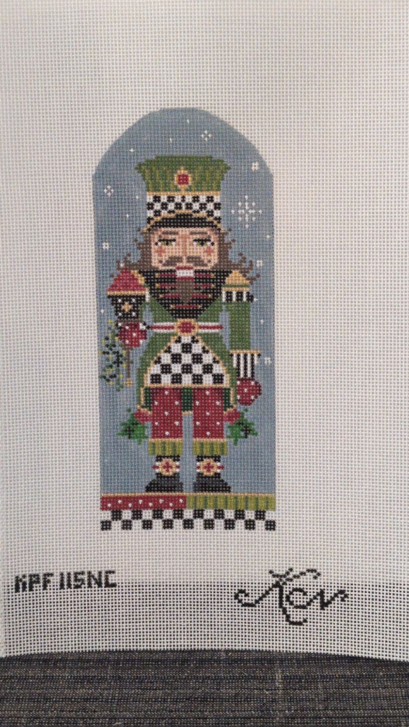 Checks &amp; Dots Nutcracker