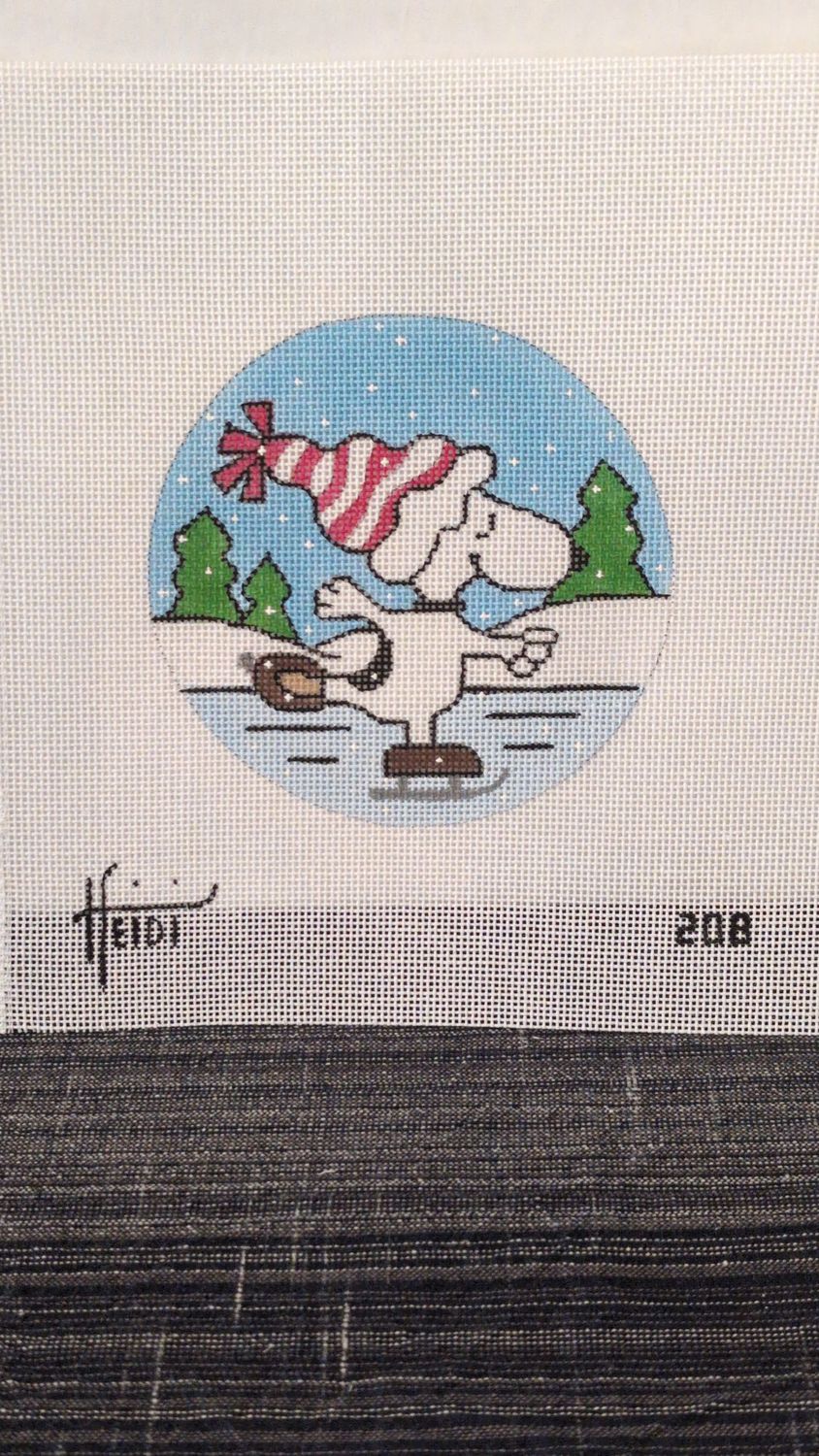 Snoopy Skating