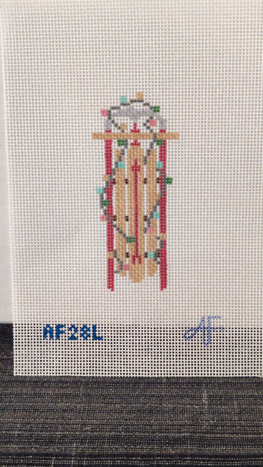Sled with Lights Ornament