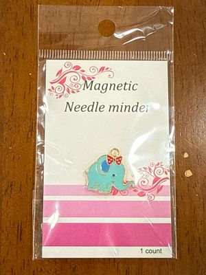 Blue Elephant Magnetic Needle Minder