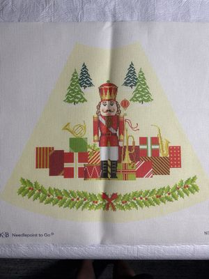 Red Nutcracker Tree Skirt