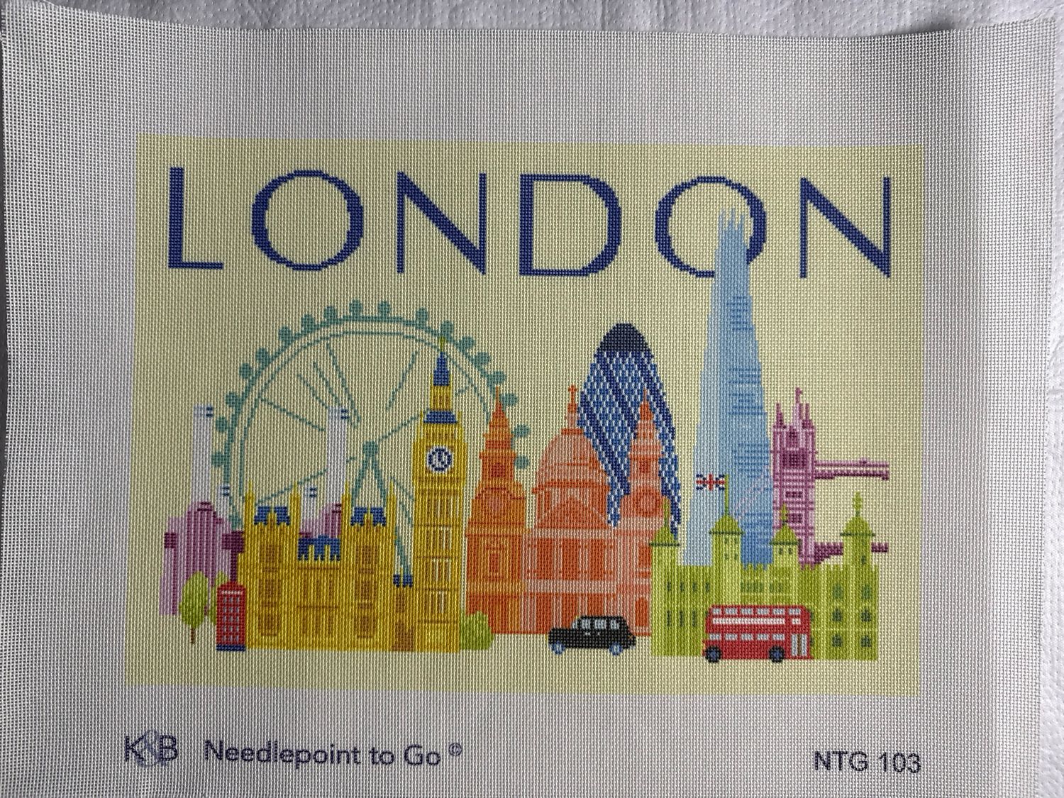 London Travel Pillow