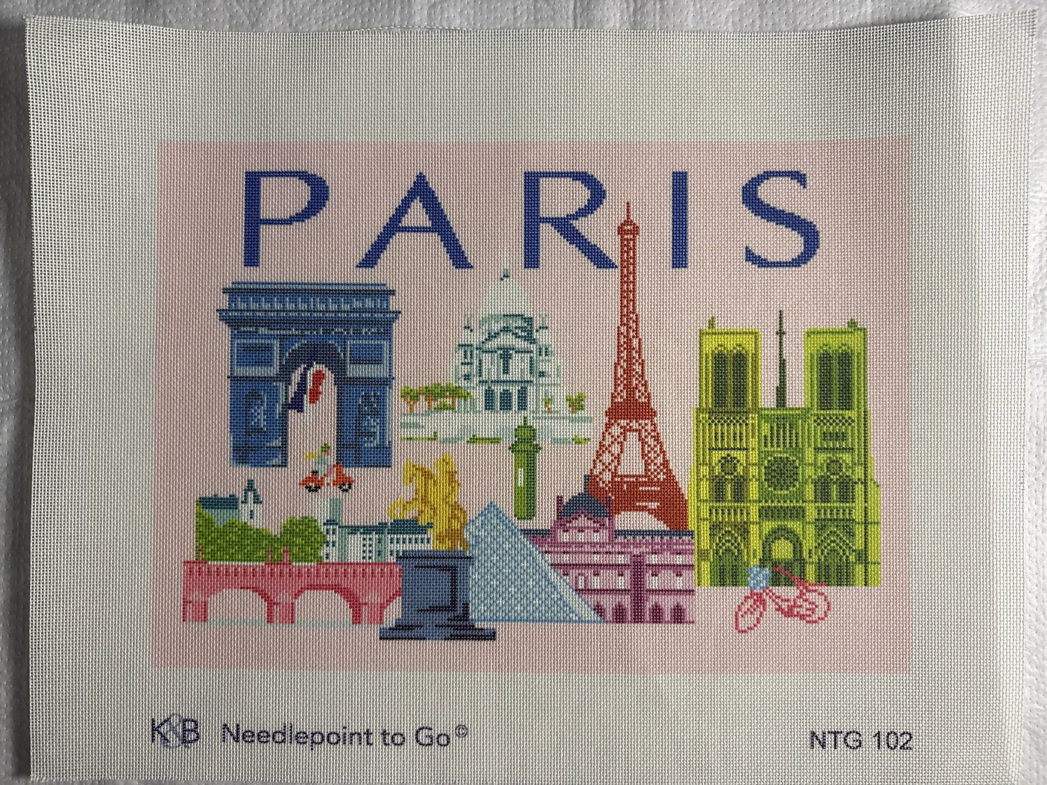 Paris Travel Pillow