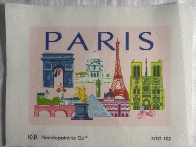 Paris Travel Pillow
