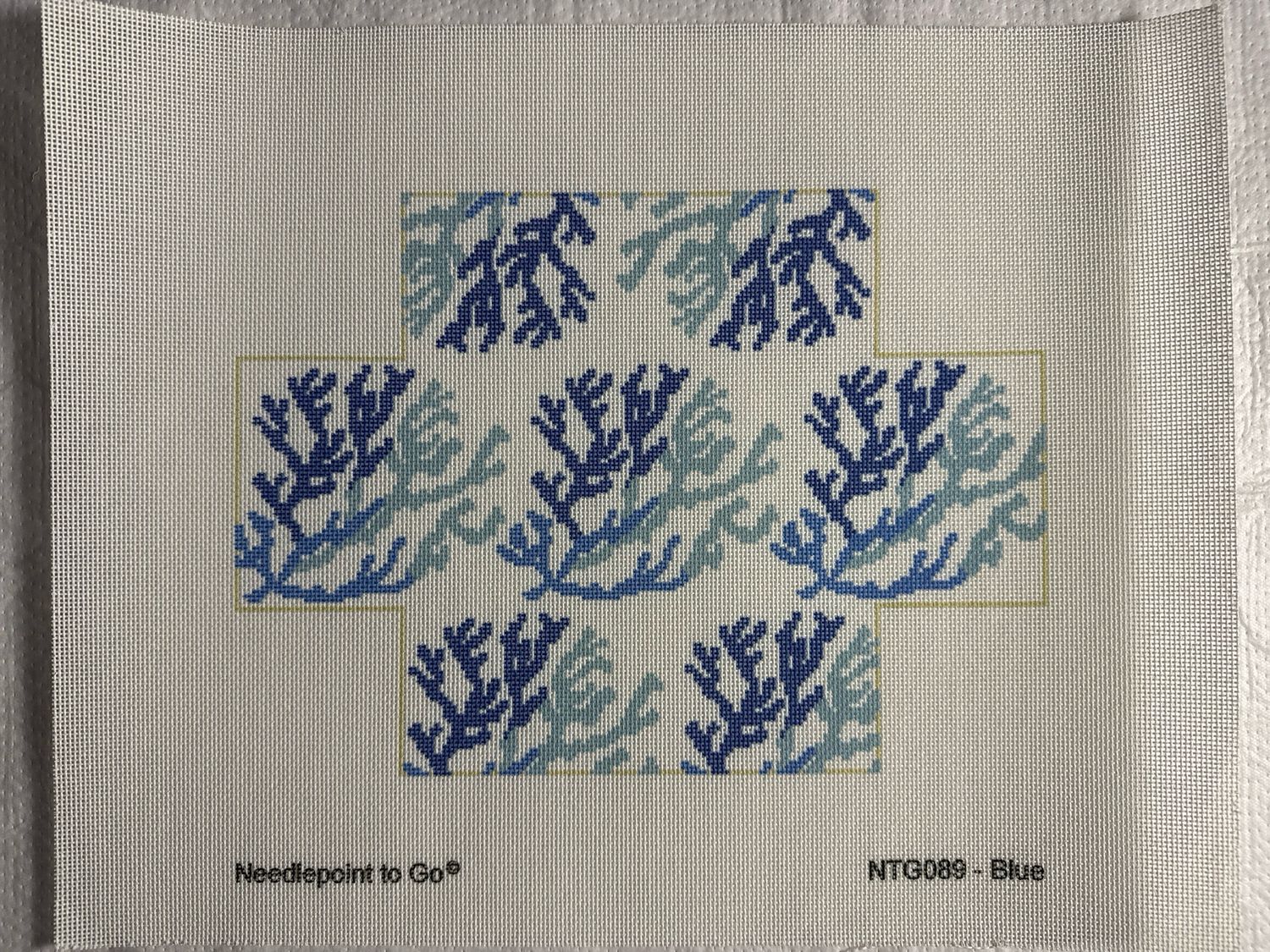 Blue Coral Brick Cover